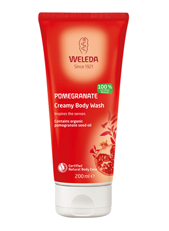 

Weleda Pomegranate Creamy Body Wash, 200ml