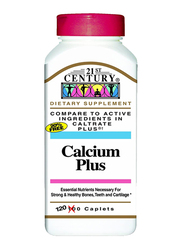 21St Century Calcium Plus Dietary Supplement, 120 Caplets