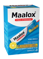 Maalox Lemon Flavour Solution, 20 Sachets