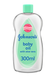 Johnson & Johnson 300ml Aloe Vera Baby Oil