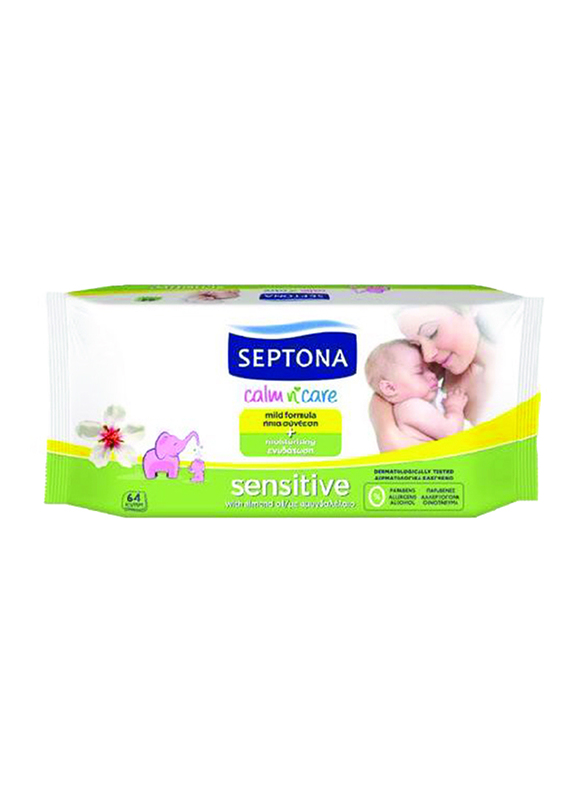

Septona 64 Sheets Calm n' Care Sensitive Baby Wipes