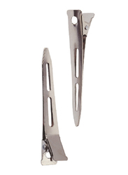 Beter 5.5cm Professional Hair Clip Set, 03025, Silver, 10 Pieces