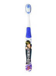 Brush Buddies Justin Bieber Kids Toothbrush for Kids, 00309 for Kids, White/Yellow