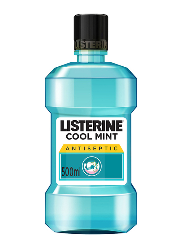 

Listerine Cool Mint Mouthwash, 500ml