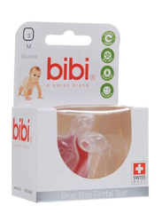 Bibi Drop-Stop Dental Teat, 103301, Small, 2 Pieces, Clear
