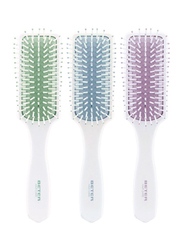 Beter Nylon Ball-Rip Bristles Cushion Hair Brush, 03012, White