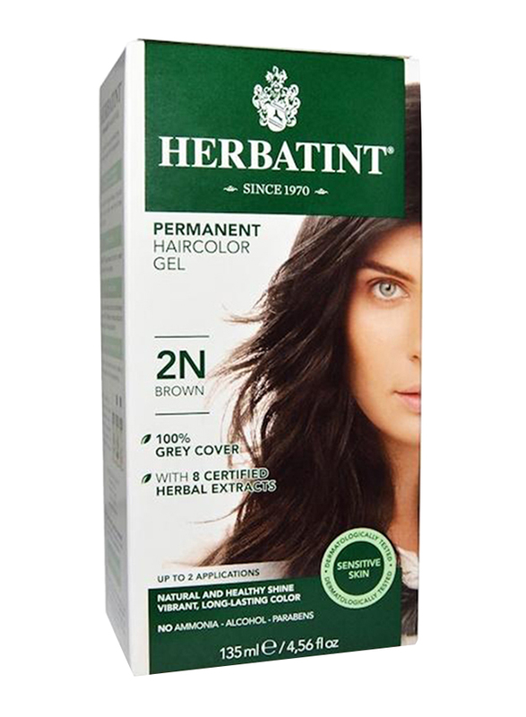 Herbatint Hair Color, 2N Brown, 135ml