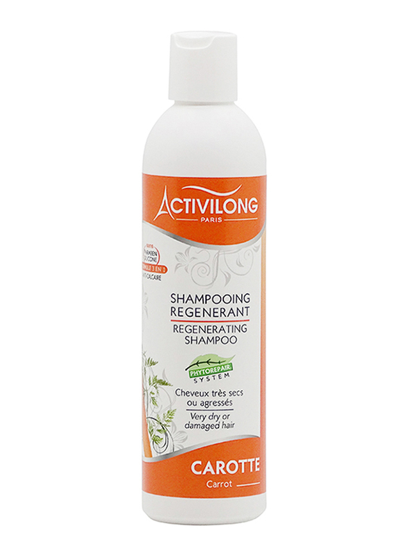 

Activilong Regenerating Carrot Shampoo for Damaged Hair, 250ml