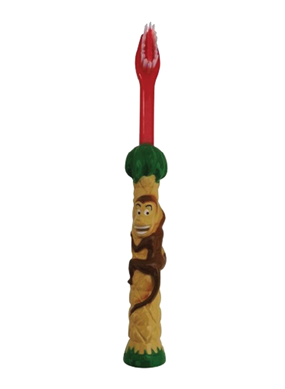 Brush Buddies Mindy Monkey Toothbrush for Kids, 43273 for Kids, Multicolor