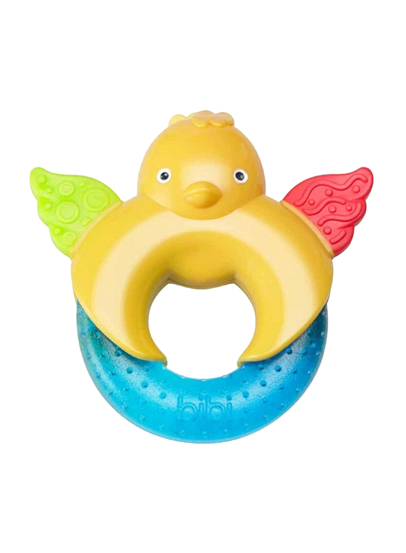 Bibi Sv-a Cooling Teething Ring, Stage 1, 113870, Yellow/Blue