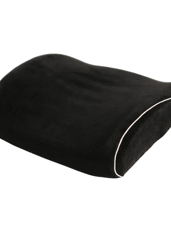 Antar Memory Foam Lumbar pillow, AT03003, Black