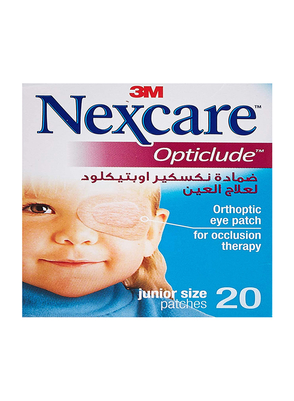 

3M Nexcare 1537 Junior Optic Eye Patch, 20 Pieces