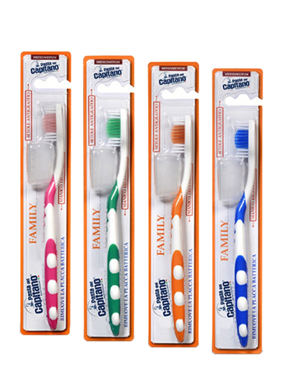 

Pasta del Capitano Family Basic Toothbrush, 4 Piece