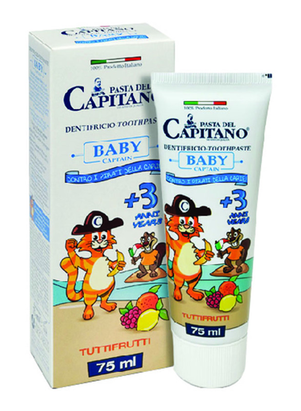 

Pasta del Capitano Baby Tutti Frutti Toothpaste, 75ml
