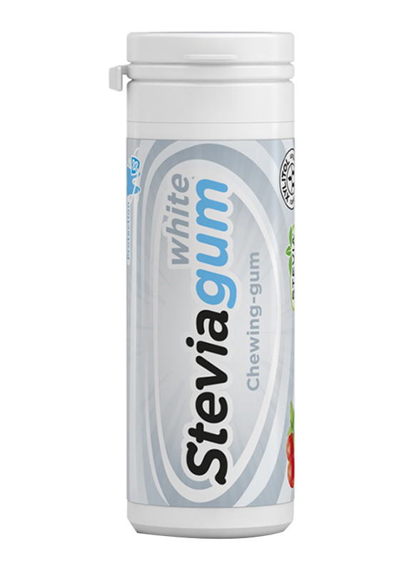 

Ginjer White Cherry Steviagum, 30g
