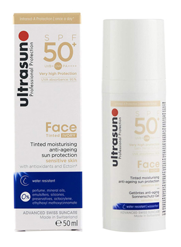Ultrasun Face Tint Ivory SPF50+, 50ml
