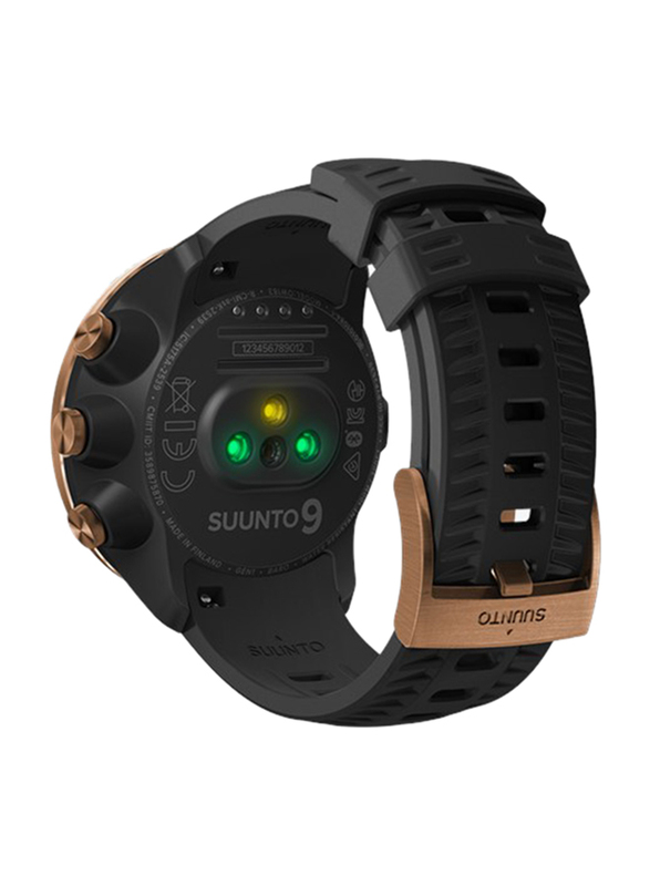 Suunto 9 Baro Smartwatch, GPS, Copper/Black