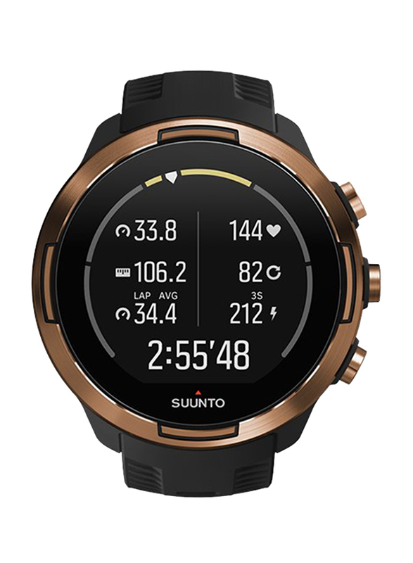 Suunto 9 Baro Smartwatch, GPS, Copper/Black