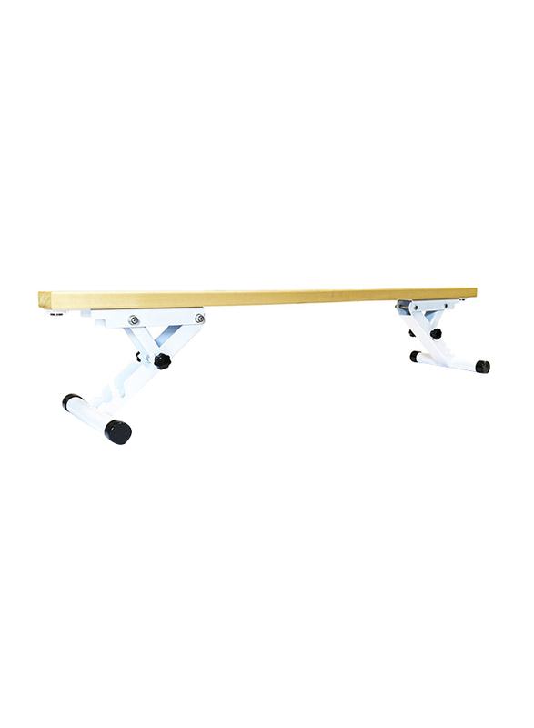 Dawson Sports Club Balance Beam, Beige/White