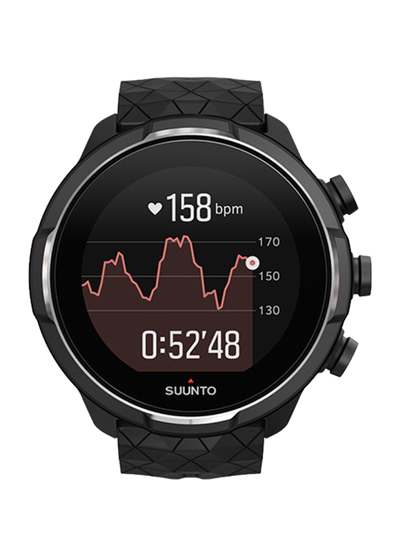 Suunto 9 Baro Smartwatch, GPS, Titanium Black