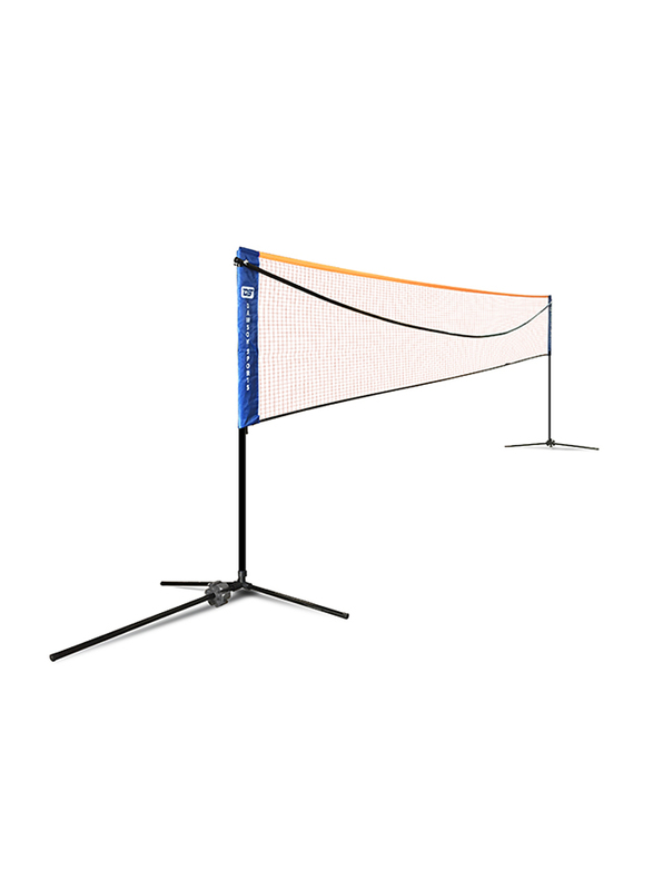 Dawson Sports Pop Up Tennis/Badminton Net, 5 Meter, Yellow