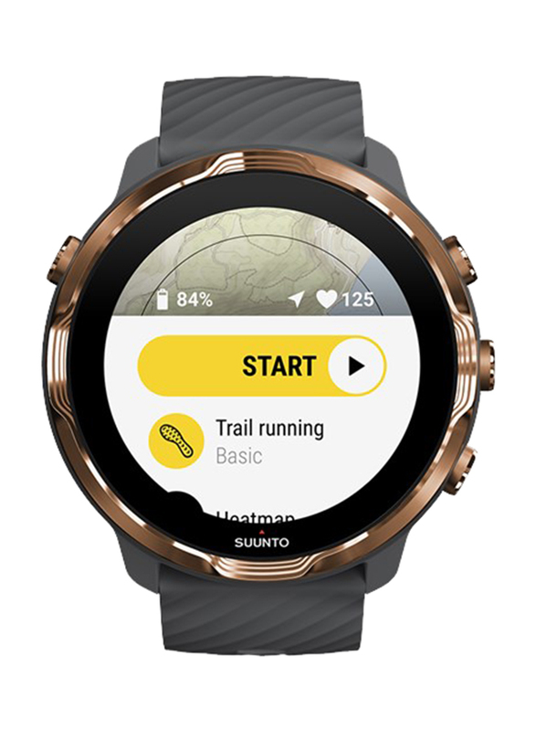 Suunto 7 Smartwatch, GPS, Graphite Copper