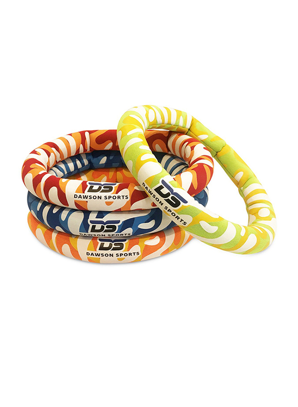 Dawson Sports Dive Rings, 4 Pieces, Multicolor