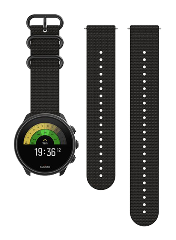 Suunto 9 Baro Smartwatch, GPS, Charcoal Black
