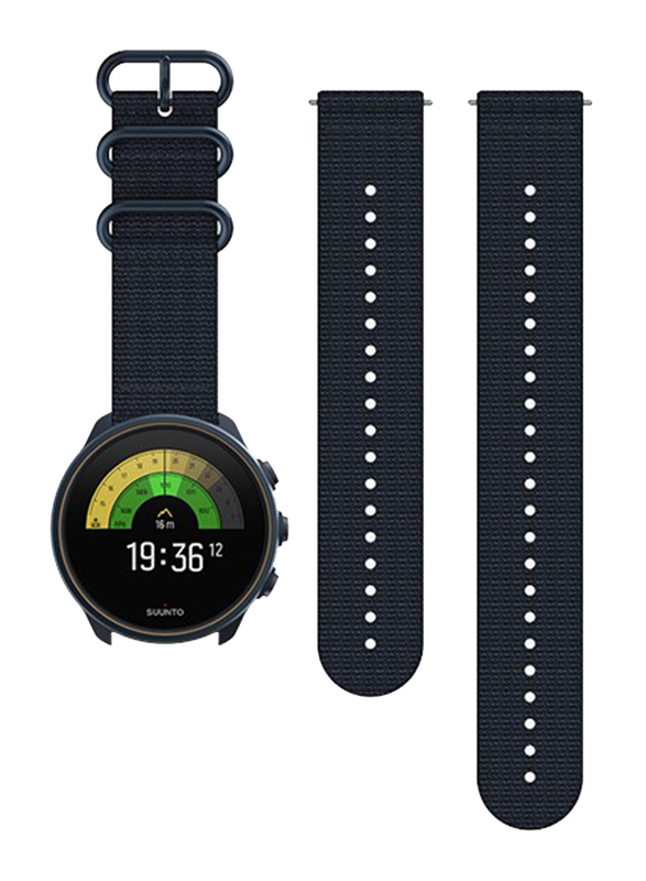 Suunto 9 Baro Smartwatch, GPS, Granite Blue