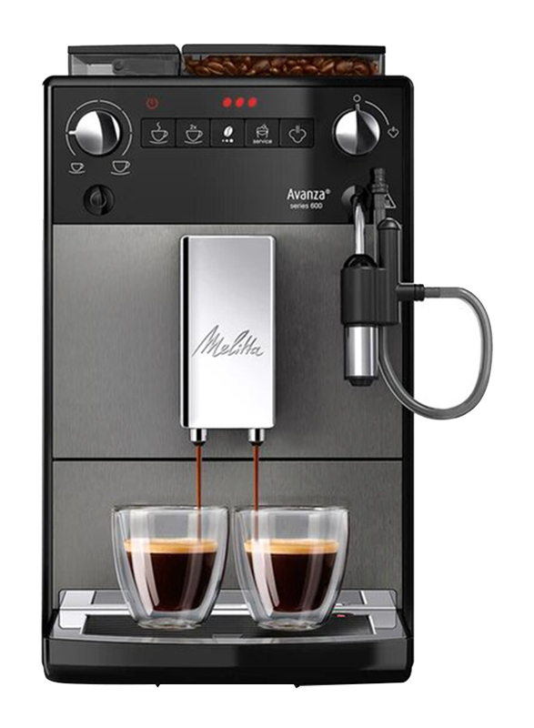 

Melitta 1.5L Avanza Automatic Espresso Coffee Machine, 1450W, F270-100, Grey