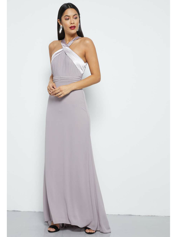 

TFNC London Janah Sleeveless Maxi Dress, Small, Lilac