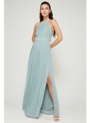 TFNC London Marilyn Sleeveless Maxi Dress, Small, Light Green
