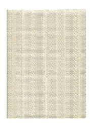 Zambaiti Parati Stripes Print Wallpaper, 10 x 0.53 Meter, Beige