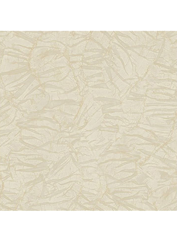 Wallquest Minerale Crushed Effect Pattern Wallpaper, 0.53 x 10 Meter, Light Gold