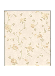 York Fitness Floral Vine Charleston II Wallpaper, Beige