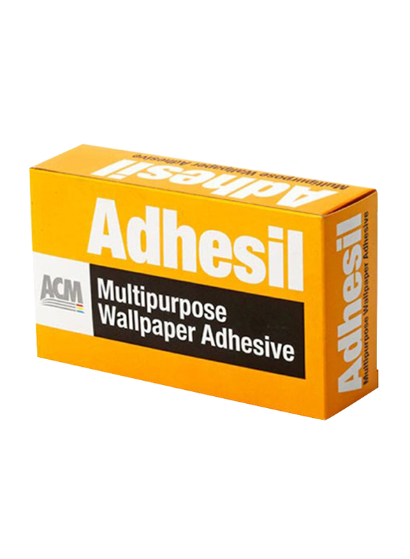 ACM Adhesil Multipurpose Wallpaper Adhesive, Yellow/Black/White