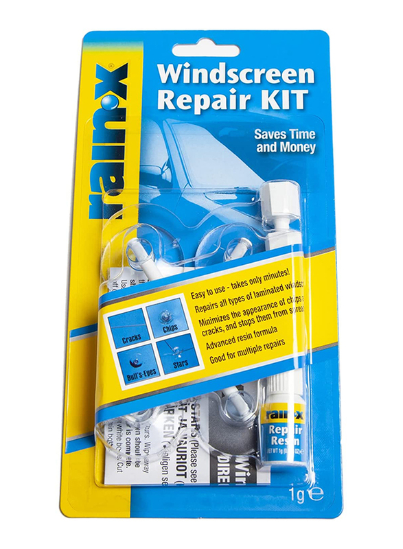 

Rain-X 1gm Windshield Repair Kit, 600001, Multicolour