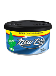 Little Trees Fiber Can New Car Scent Car Air Freshener, Blue/Black/Green