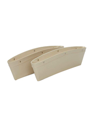 Maagen Car Seat Gap Filler, 2 Pieces, Beige