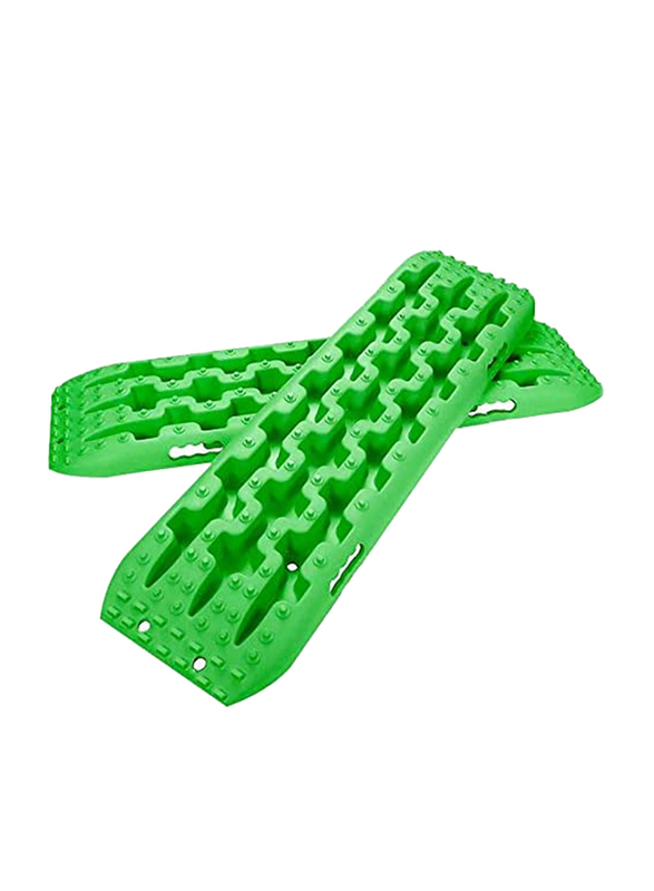 Xcessories Universal Recovery Traction Tracks, Green, 2 Pieces
