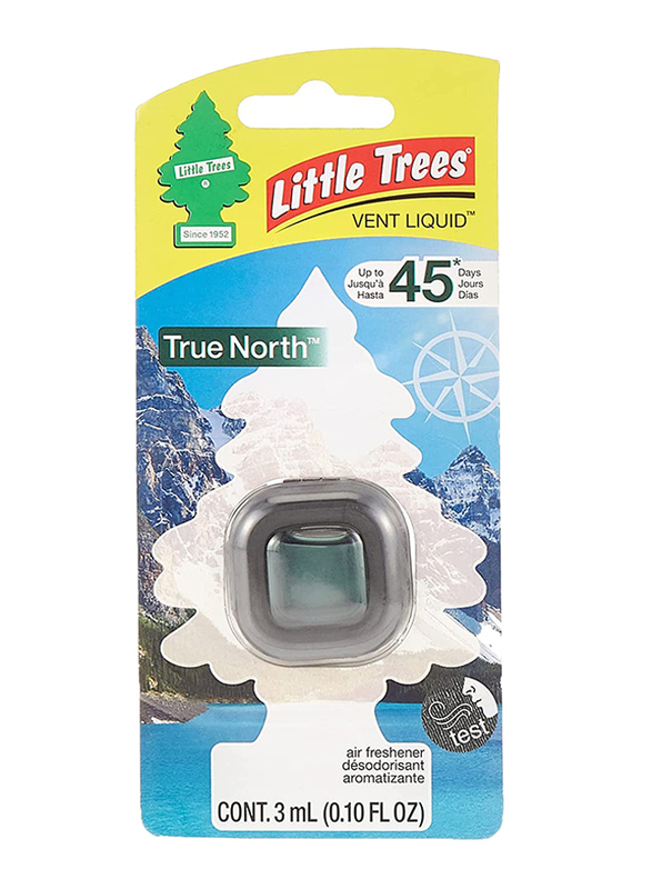 

Little Trees 3ml True North Liquid Air Freshener, CTK-52641-24, Grey