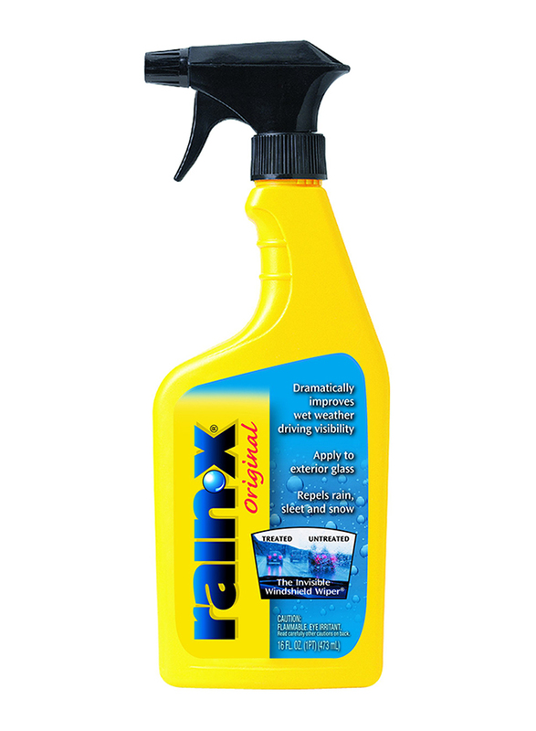 

Rain-X 473ml Glass Water Repellent Spray, 800002250, Yellow