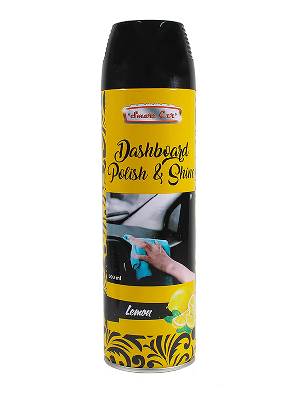 

Smart Car 500ml Lemon Dashboard Polish & Shine, SMC-5300, Yellow