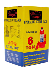 Maagen 6 Ton Hydraulic Jack, 6THJ, Red