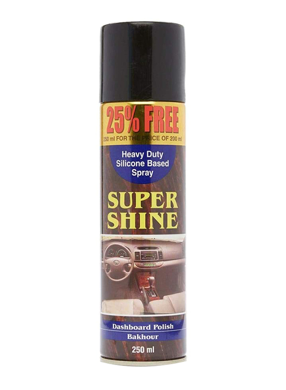 

Super Shine 250ml Bakhour Dashboard Polish, Multicolour