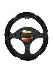 Xcessories Padded Steering Wheel Cover, Black