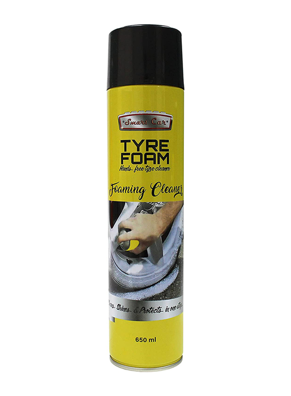 

Smart Car 650ml Tyre Foaming Cleaner, Yellow
