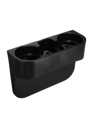Maagen Car Multifunction Cup Bottle Holder and Seat Gap Organizer, Big, Black