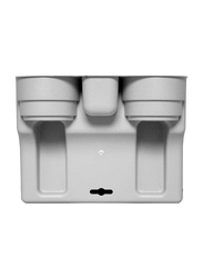 Maagen Car Multifunction Cup Bottle Holder and Seat Gap Organizer, Small, Grey