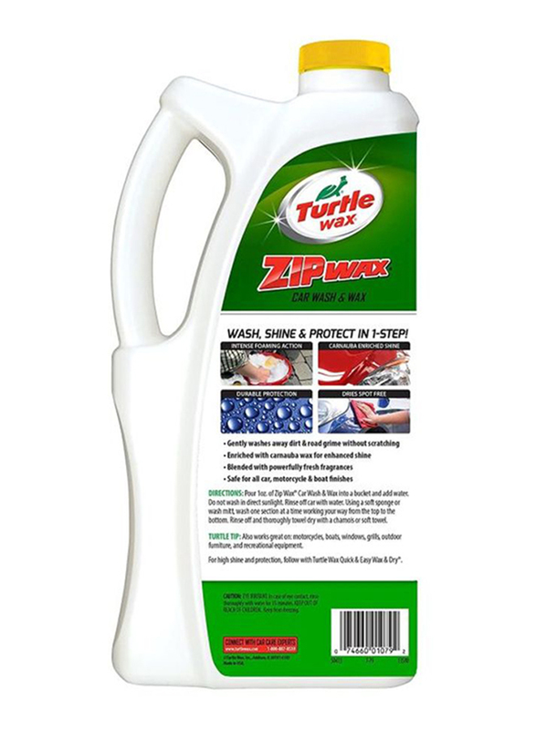 Turtle Wax 1.89Ltr Zip Wax Car Wash